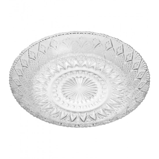 Prato 30cm Para Bolo, Torta E Pudim De Vidro King